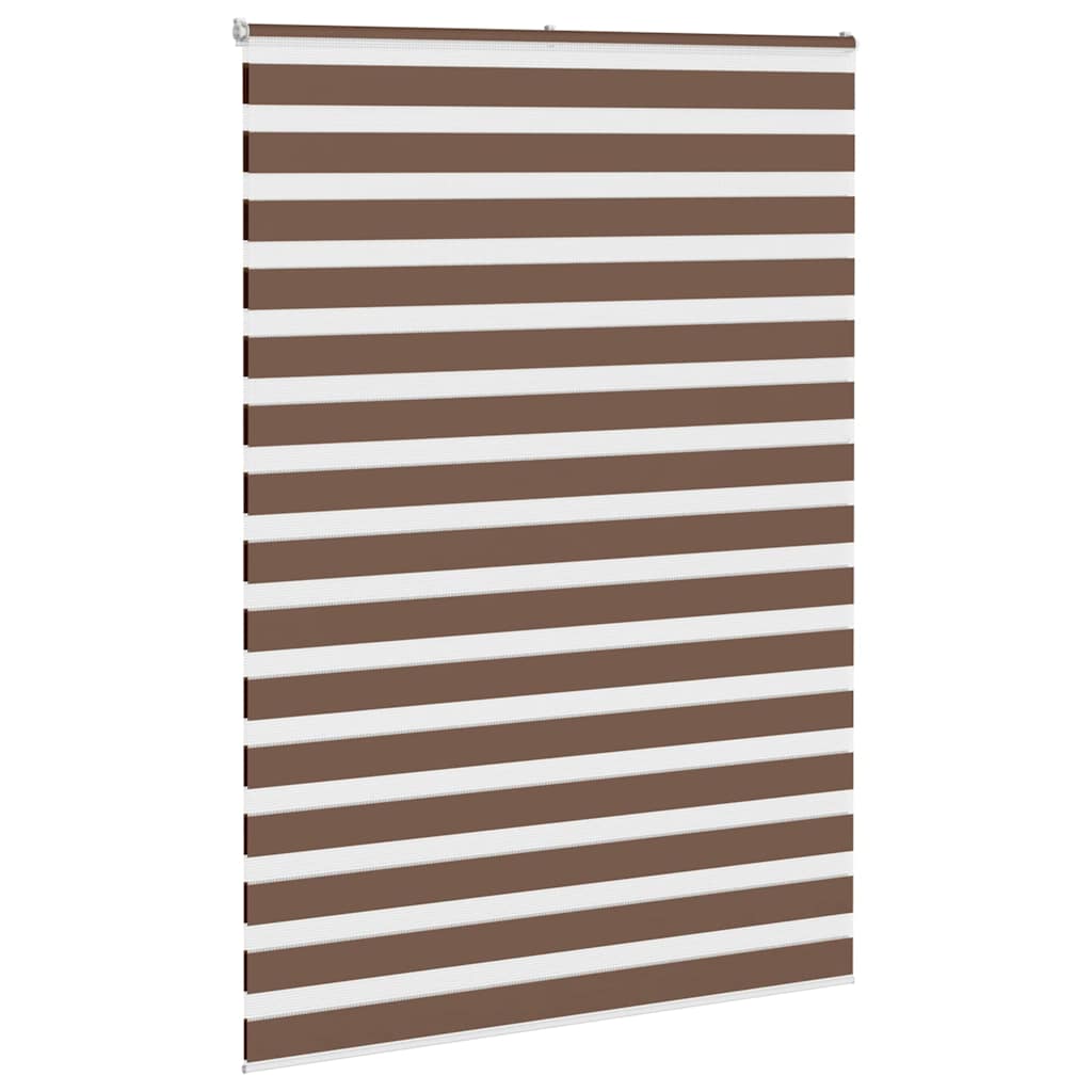 Doppelrollo Braun 160x200 cm Stoffbreite 155,9 cm Polyester
