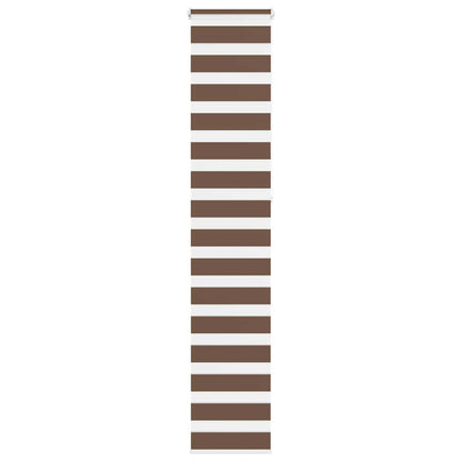 Doppelrollo Braun 45x230 cm Stoffbreite 40,9 cm Polyester