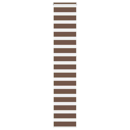 Doppelrollo Braun 50x230 cm Stoffbreite 45,9 cm Polyester