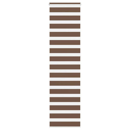Doppelrollo Braun 55x230 cm Stoffbreite 50,9 cm Polyester
