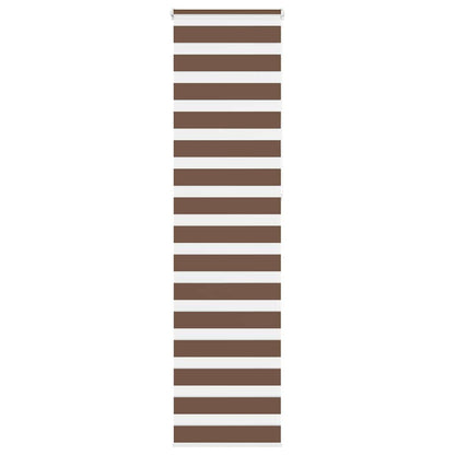 Doppelrollo Braun 65x230 cm Stoffbreite 60,9 cm Polyester