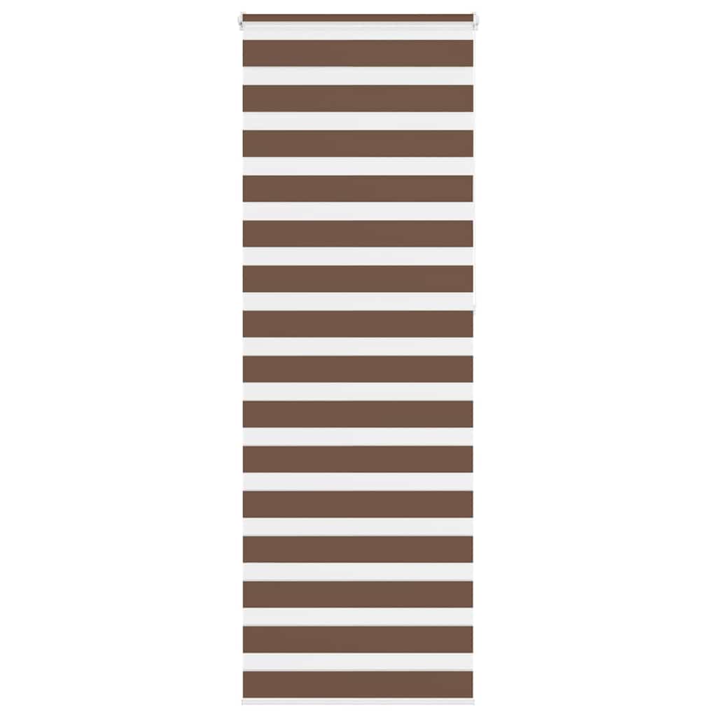 Doppelrollo Braun 70x230 cm Stoffbreite 65,9 cm Polyester