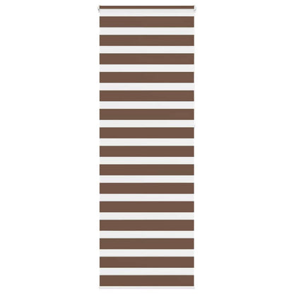 Doppelrollo Braun 70x230 cm Stoffbreite 65,9 cm Polyester