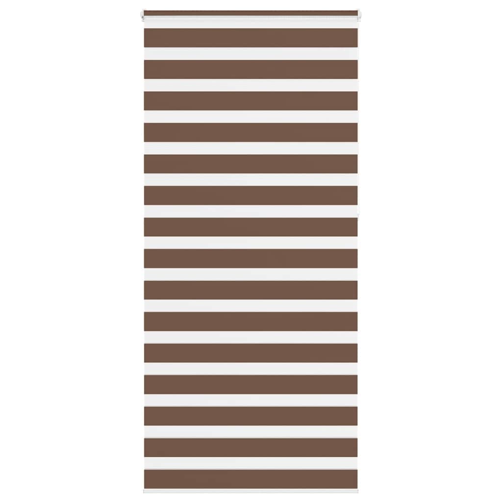 Doppelrollo Braun 105x230 cm Stoffbreite 100,9 cm Polyester