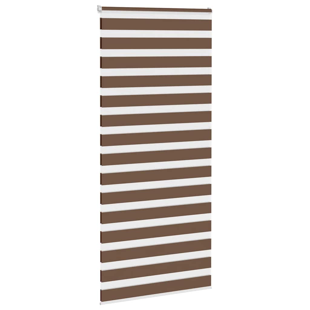 Doppelrollo Braun 105x230 cm Stoffbreite 100,9 cm Polyester
