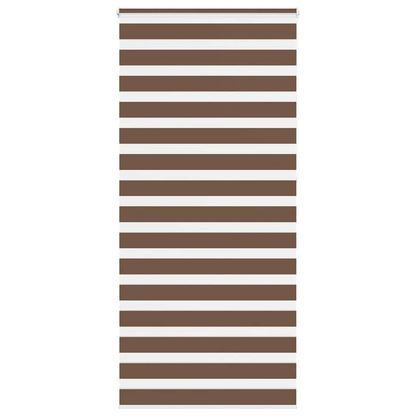 Doppelrollo Braun 110x230 cm Stoffbreite 105,9 cm Polyester