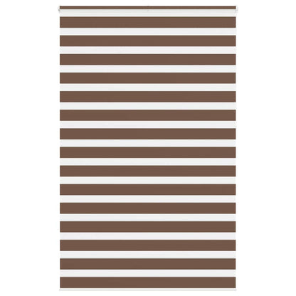 Doppelrollo Braun 145x230 cm Stoffbreite 140,9 cm Polyester