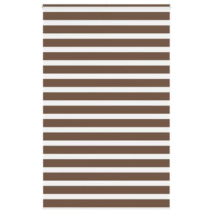 Doppelrollo Braun 150x230 cm Stoffbreite 145,9 cm Polyester