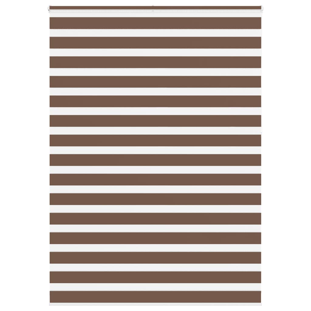 Doppelrollo Braun 160x230 cm Stoffbreite 155,9 cm Polyester