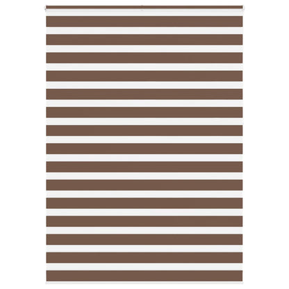 Doppelrollo Braun 160x230 cm Stoffbreite 155,9 cm Polyester