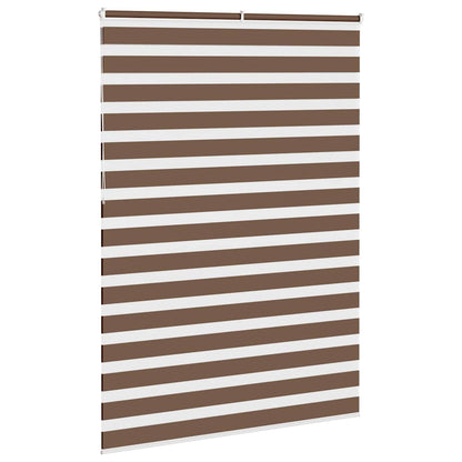 Doppelrollo Braun 160x230 cm Stoffbreite 155,9 cm Polyester