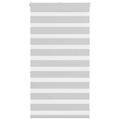 Doppelrollo Hellgrau 80x100 cm Stoffbreite 75,9 cm Polyester