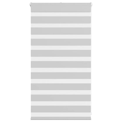 Doppelrollo Hellgrau 90x100 cm Stoffbreite 85,9 cm Polyester