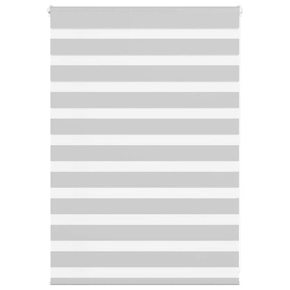 Doppelrollo Hellgrau 100x100 cm Stoffbreite 95,9 cm Polyester