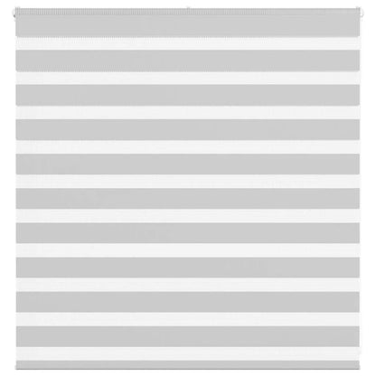 Doppelrollo Hellgrau 145x100 cm Stoffbreite 140,9 cm Polyester