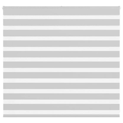 Doppelrollo Hellgrau 160x100 cm Stoffbreite 155,9 cm Polyester