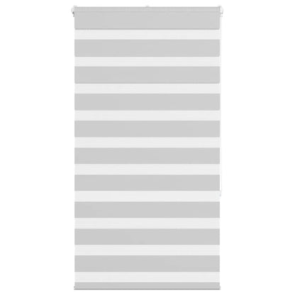 Doppelrollo Hellgrau 70x150 cm Stoffbreite 65,9 cm Polyester