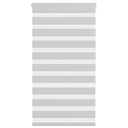 Doppelrollo Hellgrau 75x150 cm Stoffbreite 70,9 cm Polyester