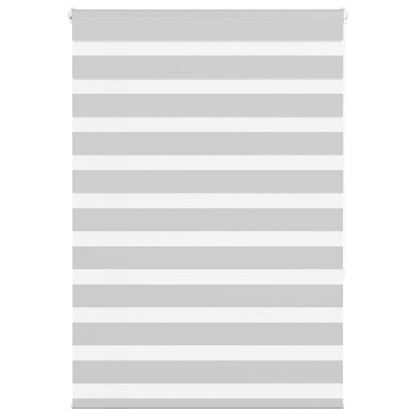 Doppelrollo Hellgrau 110x150 cm Stoffbreite 105,9 cm Polyester