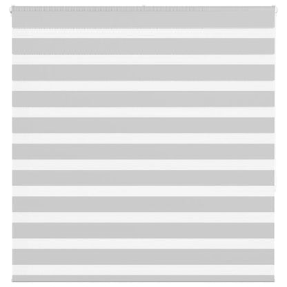 Doppelrollo Hellgrau 145x150 cm Stoffbreite 140,9 cm Polyester