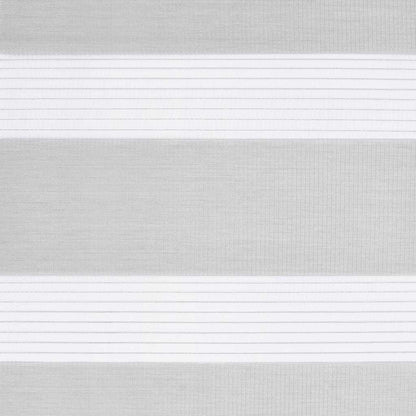 Doppelrollo Hellgrau 145x150 cm Stoffbreite 140,9 cm Polyester