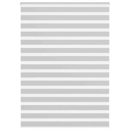Doppelrollo Hellgrau 160x200 cm Stoffbreite 155,9 cm Polyester