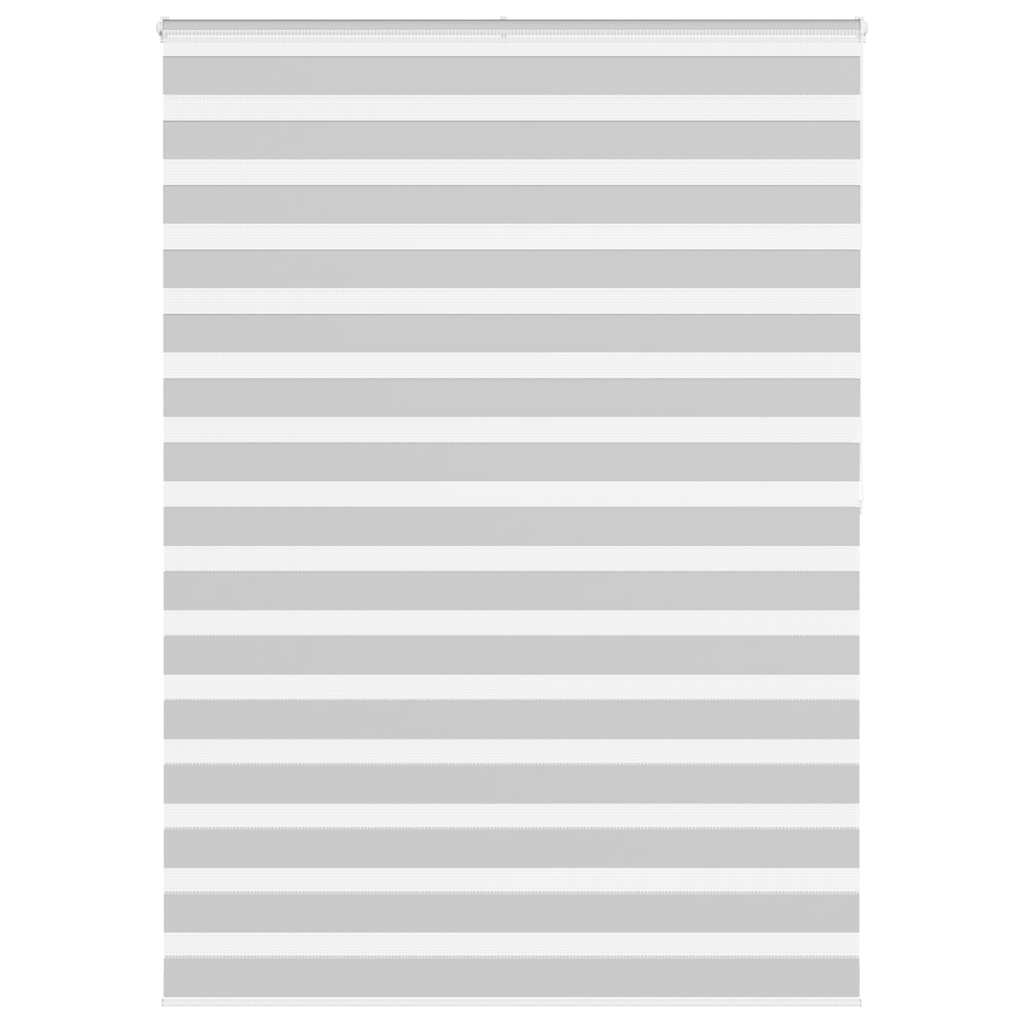 Doppelrollo Hellgrau 165x200 cm Stoffbreite 160,9 cm Polyester