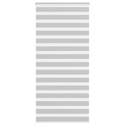 Doppelrollo Hellgrau 105x230 cm Stoffbreite 100,9 cm Polyester