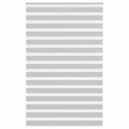 Doppelrollo Hellgrau 140x230 cm Stoffbreite 135,9 cm Polyester