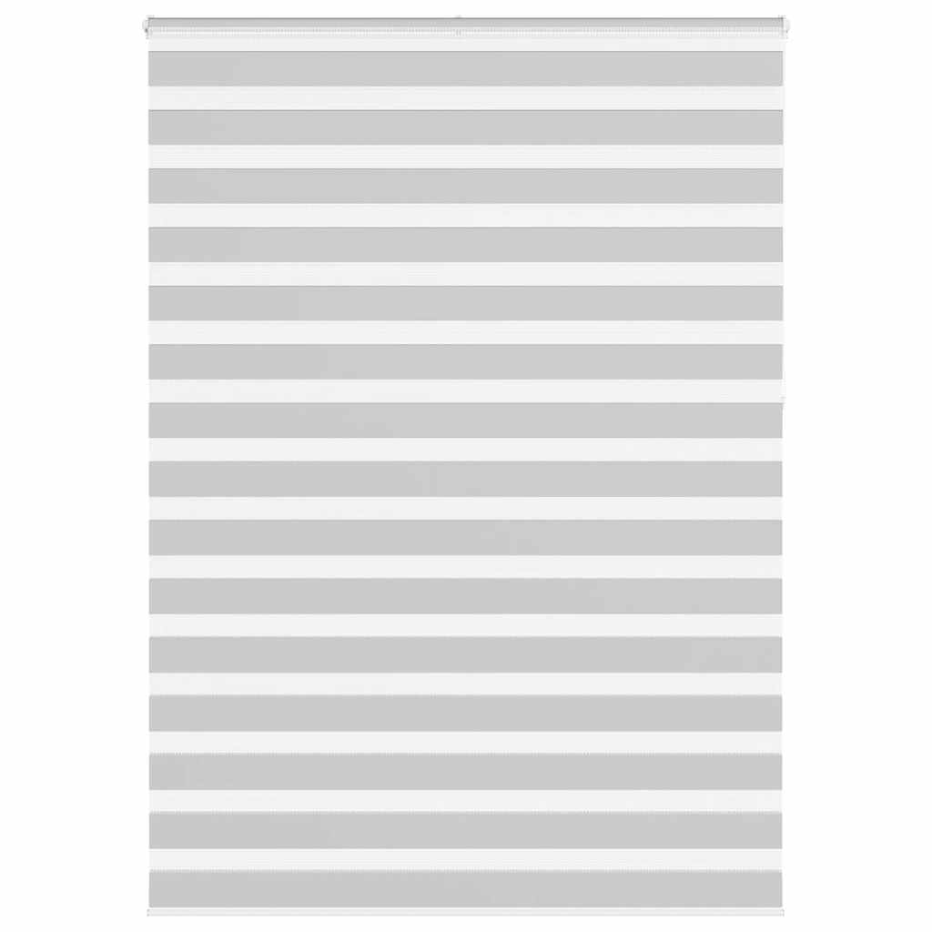 Doppelrollo Hellgrau 165x230 cm Stoffbreite 160,9 cm Polyester