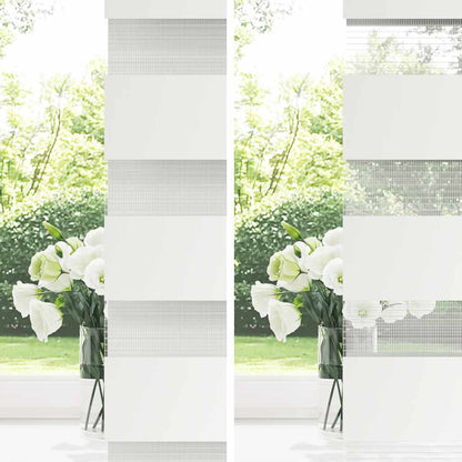 Doppelrollo Sandbraun 75x200 cm Stoffbreite 70,9 cm Polyester