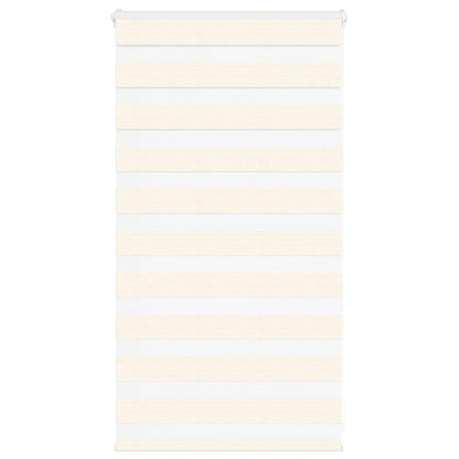 Doppelrollo Marmorbeige 70x100 cm Stoffbreite 65,9 cm Polyester