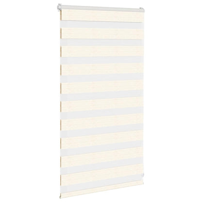 Doppelrollo Marmorbeige 75x100 cm Stoffbreite 70,9 cm Polyester