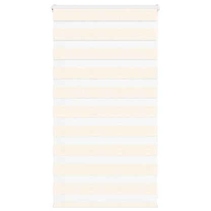 Doppelrollo Marmorbeige 90x100 cm Stoffbreite 85,9 cm Polyester