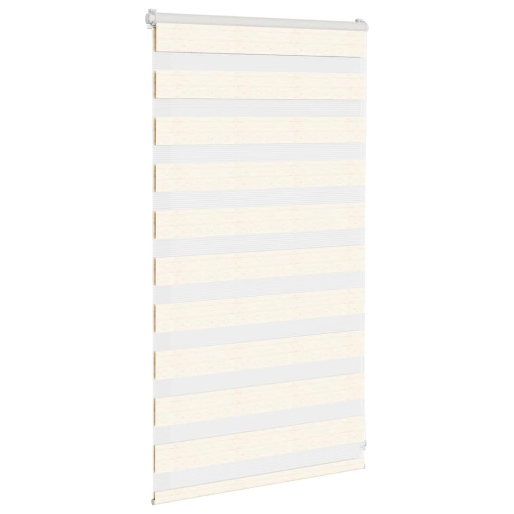 Doppelrollo Marmorbeige 90x100 cm Stoffbreite 85,9 cm Polyester