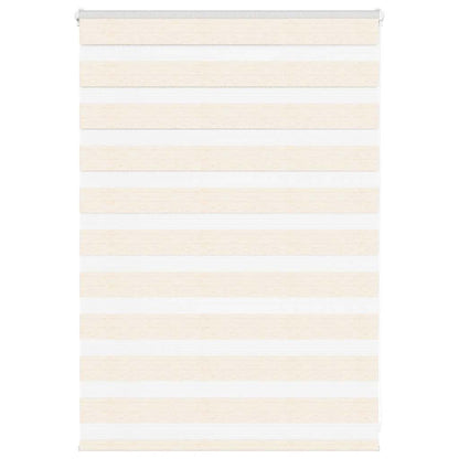 Doppelrollo Marmorbeige 110x100cm Stoffbreite 105,9 cm Polyester