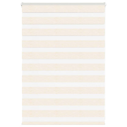 Doppelrollo Marmorbeige 115x100cm Stoffbreite 110,9 cm Polyester