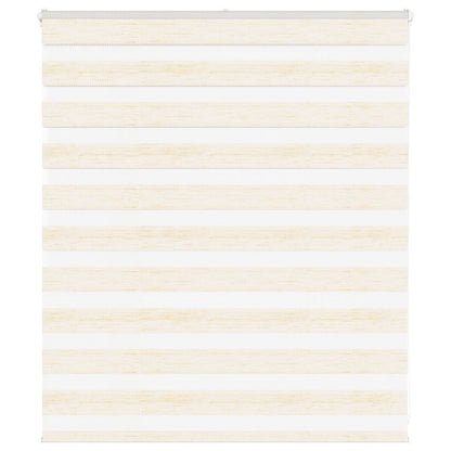 Doppelrollo Marmorbeige 125x100cm Stoffbreite 120,9 cm Polyester