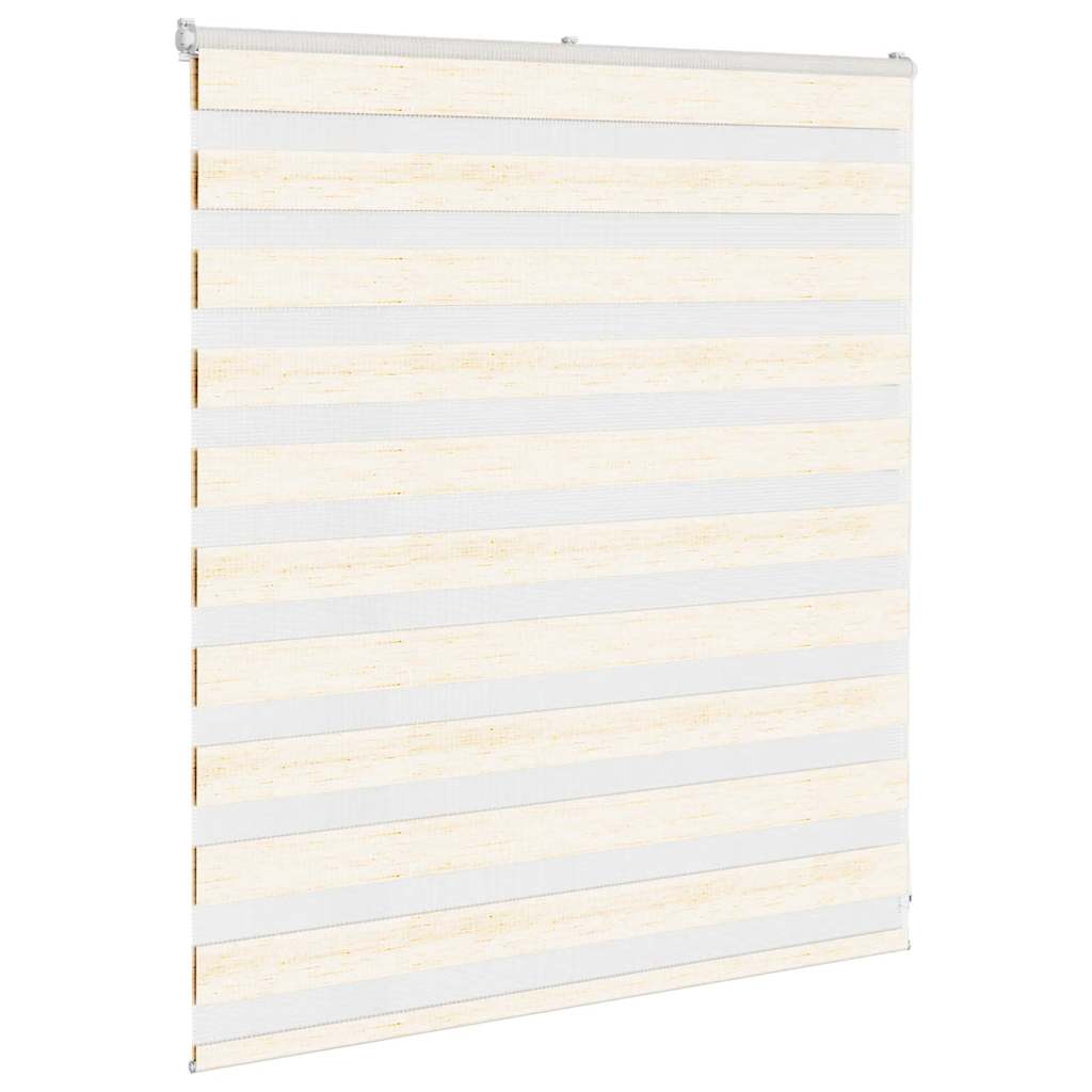 Doppelrollo Marmorbeige 125x100cm Stoffbreite 120,9 cm Polyester