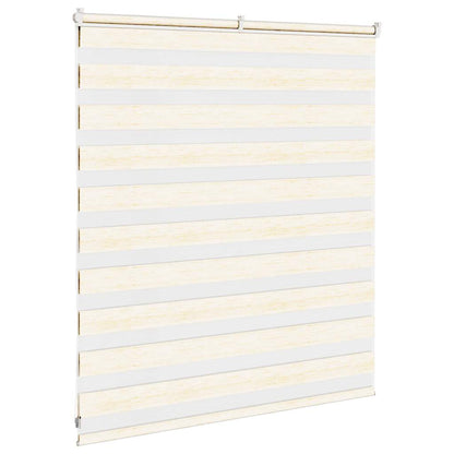 Doppelrollo Marmorbeige 125x100cm Stoffbreite 120,9 cm Polyester