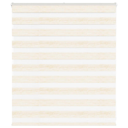 Doppelrollo Marmorbeige 135x100cm Stoffbreite 130,9 cm Polyester