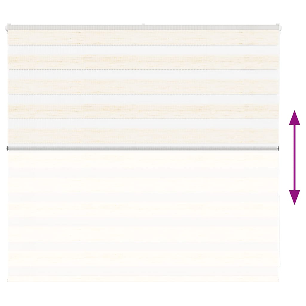 Doppelrollo Marmorbeige 155x100cm Stoffbreite 150,9 cm Polyester