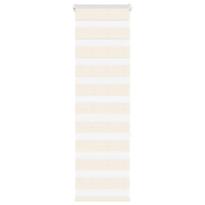 Doppelrollo Marmorbeige 50x150 cm Stoffbreite 45,9 cm Polyester