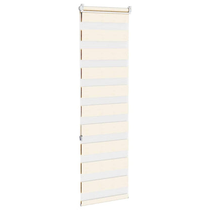 Doppelrollo Marmorbeige 50x150 cm Stoffbreite 45,9 cm Polyester