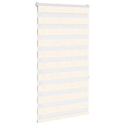 Doppelrollo Marmorbeige 70x150 cm Stoffbreite 65,9 cm Polyester