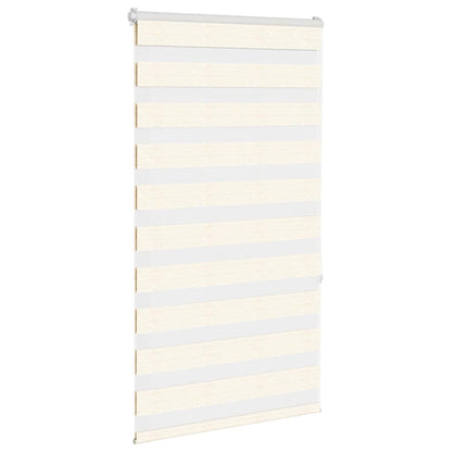 Doppelrollo Marmorbeige 75x150 cm Stoffbreite 70,9 cm Polyester