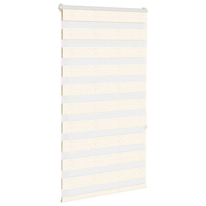 Doppelrollo Marmorbeige 80x150 cm Stoffbreite 75,9 cm Polyester