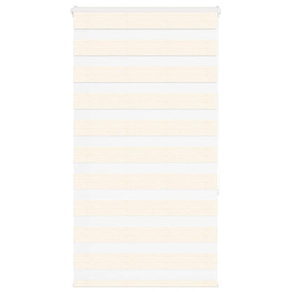 Doppelrollo Marmorbeige 85x150 cm Stoffbreite 80,9 cm Polyester
