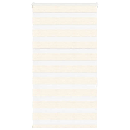Doppelrollo Marmorbeige 90x150 cm Stoffbreite 85,9 cm Polyester