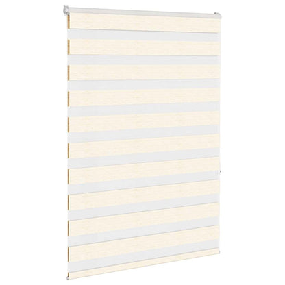 Doppelrollo Marmorbeige 100x150 cm Stoffbreite 95,9 cm Polyester